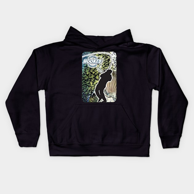 Crappie Kids Hoodie by brtompkins